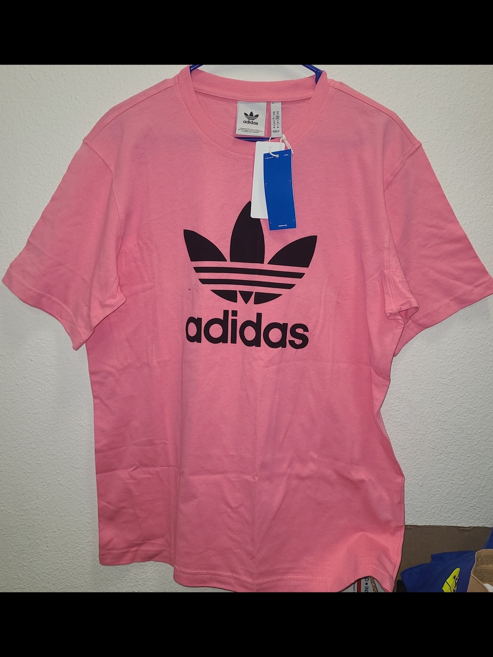 Adidas Trefoil Logo Tee - Pink Mens Medium